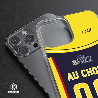 Coque basket NBA UTAH JAZZ personnalisable - TEAMCOQUES