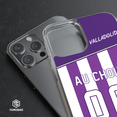 Coque foot VALLADOLID personnalisable - TEAMCOQUES
