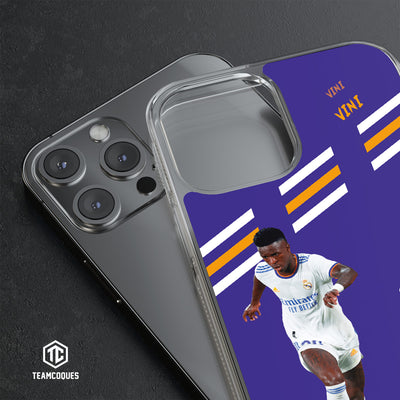 Coque joueur VINICIUS JUNIOR JR REAL MADRID - TEAMCOQUES