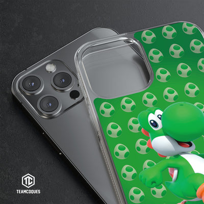 Coque design SUPER MARIO - YOSHI - TEAMCOQUES