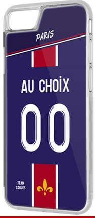 Coque foot PARIS SG PSG - flocage 100% personnalisable - iPhone smartphone - TEAMCOQUES