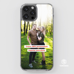 Coque photo personnalisable - flocage 100% personnalisable - iPhone smartphone - TEAMCOQUES