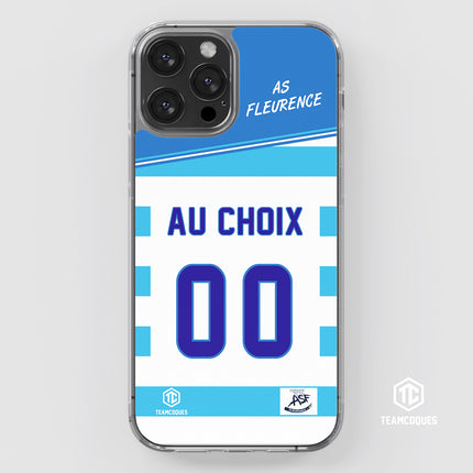 Coque amateur rugby AS FLEURANCE ASF personnalisable - TEAMCOQUES