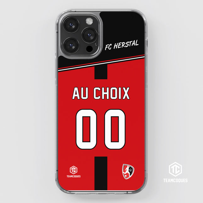Coque amateur foot FC HERSTAL personnalisable - TEAMCOQUES