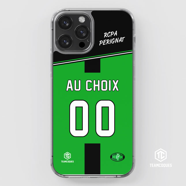 Coque amateur rugby RC PERIGNAT personnalisable - TEAMCOQUES