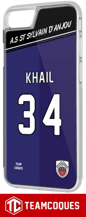 Coque amateur foot AS SAINT SYLVAIN D'ANJOU personnalisable - TEAMCOQUES