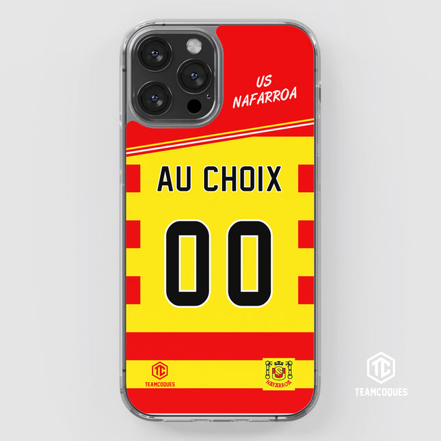 Coque amateur rugby US NAFARROA personnalisable - TEAMCOQUES