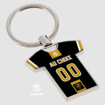 Porte-clés métal maillot foot amateur OLYMPIQUE MONTELAIS personnalisable - TEAMCOQUES