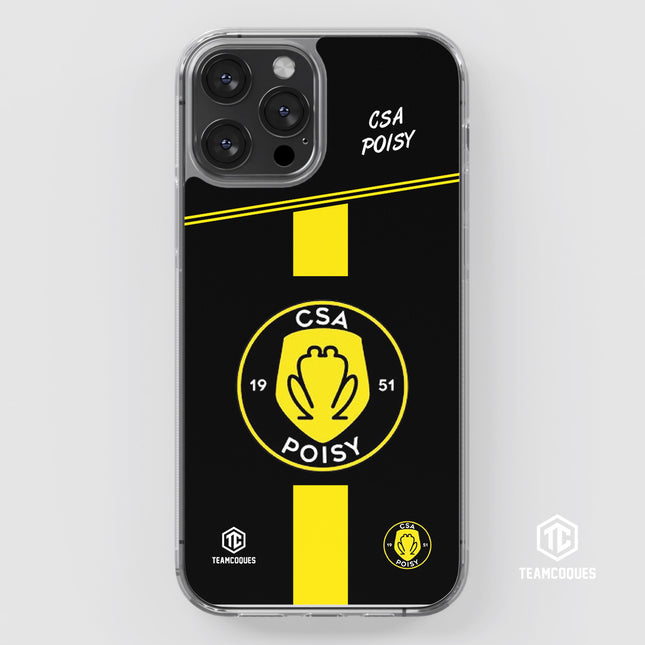 Coque amateur foot CSA POISY personnalisable - TEAMCOQUES