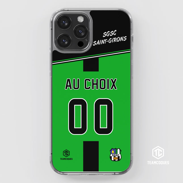 Coque amateur rugby SGSC SAINT-GIRONS COUSERANS personnalisable - TEAMCOQUES