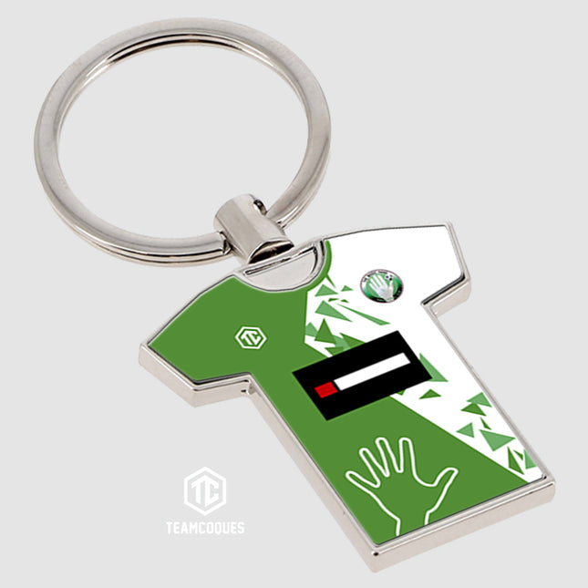 Porte-clés métal maillot foot amateur THE MAGIC HAND TMH PFC personnalisable - TEAMCOQUES