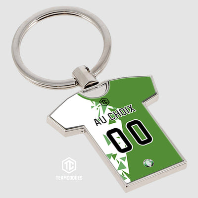 Porte-clés métal maillot foot amateur THE MAGIC HAND TMH PFC personnalisable - TEAMCOQUES