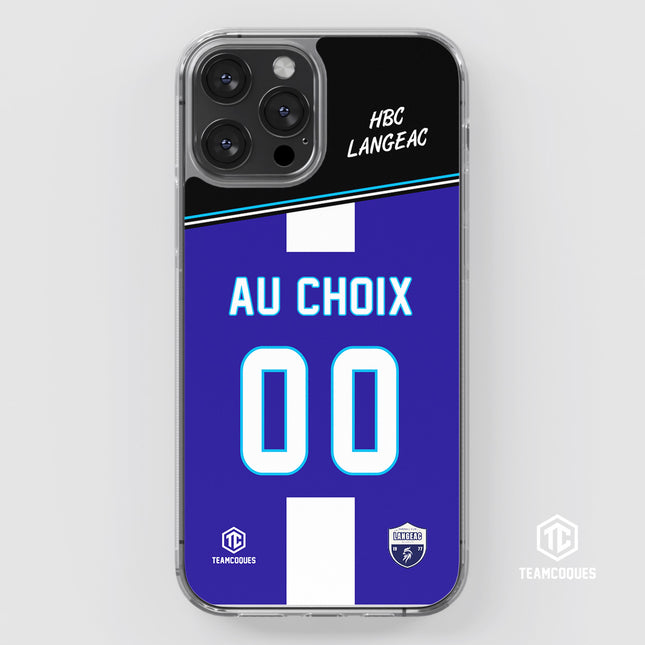Coque amateur hand HBC LANGEAC personnalisable - TEAMCOQUES
