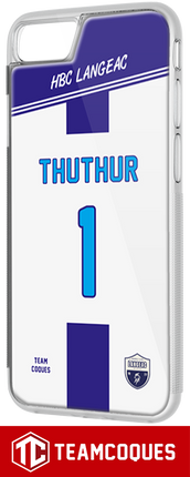 Coque amateur hand HBC LANGEAC personnalisable - TEAMCOQUES