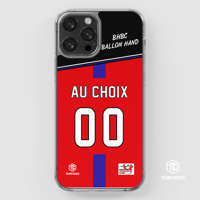 Coque amateur hand BHBC BALLON HANDBALL CLUB personnalisable - TEAMCOQUES