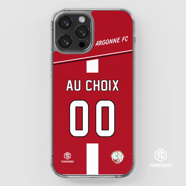 Coque amateur foot ARGONNE FC personnalisable - TEAMCOQUES