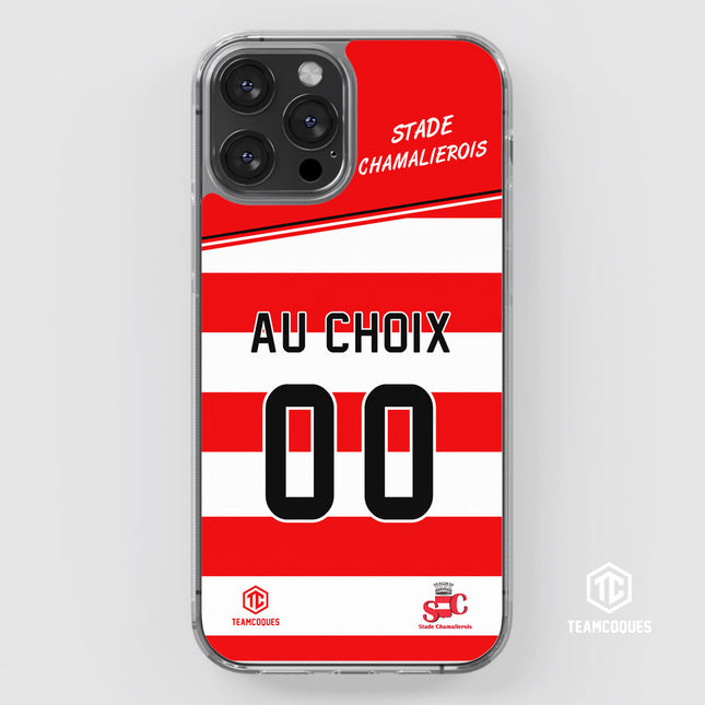 Coque amateur rugby STADE CHAMALIEROIS personnalisable - TEAMCOQUES
