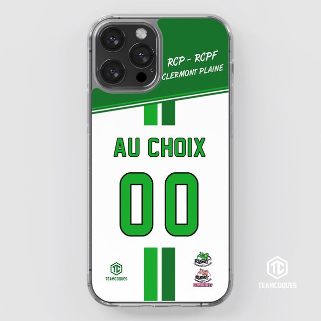 Coque amateur rugby RUGBY CLERMONT LA PLAINE personnalisable - TEAMCOQUES