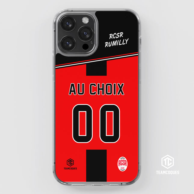 Coque amateur rugby RCSR RUMILLY personnalisable - TEAMCOQUES