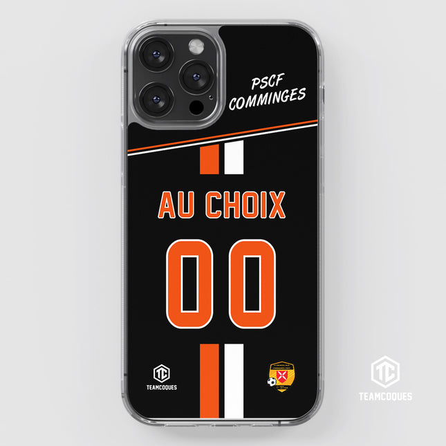 Coque amateur foot PSCF PYRENEES SUD COMMINGES personnalisable - TEAMCOQUES