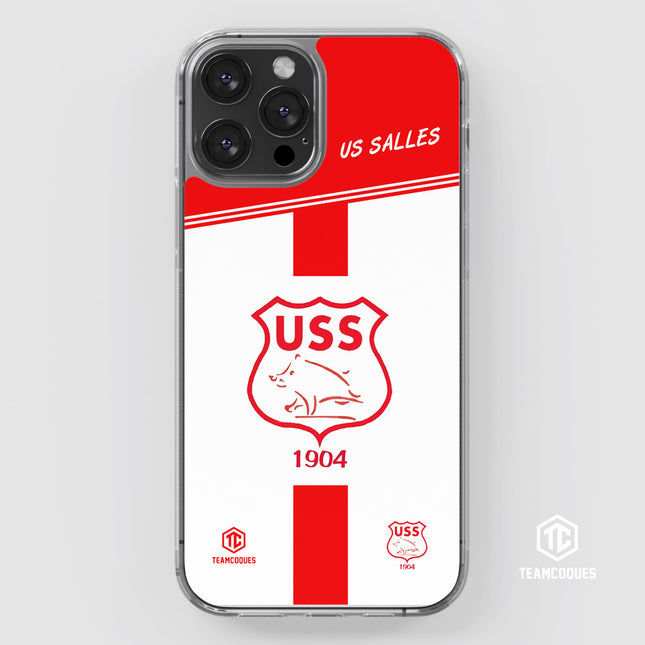 Coque amateur rugby USS US SALLES personnalisable - TEAMCOQUES
