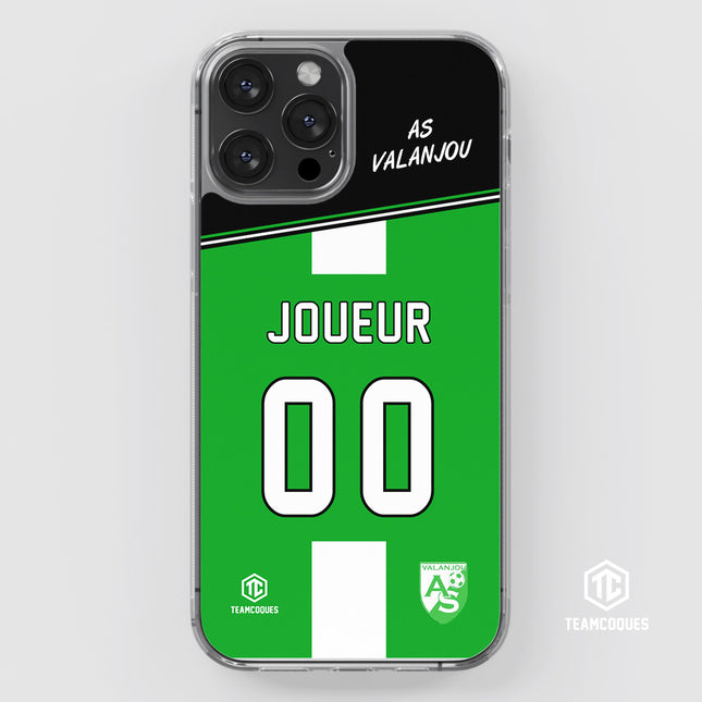 Coque amateur foot AS VALANJOU personnalisable - TEAMCOQUES