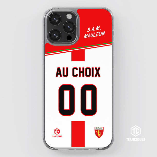 Coque amateur rugby SAM MAULEON personnalisable - TEAMCOQUES