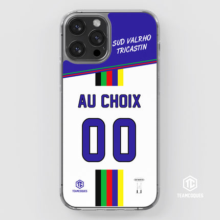 Coque amateur rugby SUD VALRHO XV - TRICASTIN personnalisable - TEAMCOQUES