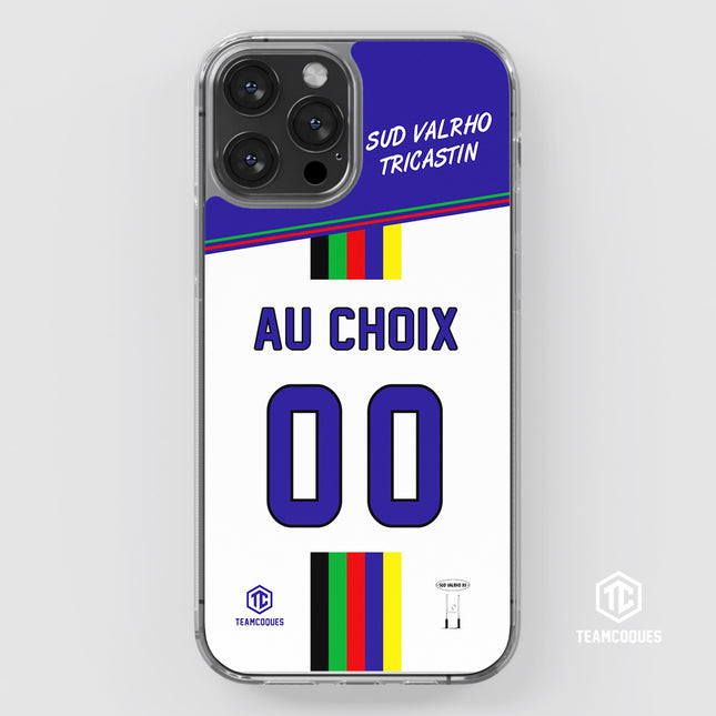 Coque amateur rugby SUD VALRHO XV - TRICASTIN personnalisable - TEAMCOQUES