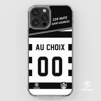 Coque amateur rugby NUITS-SAINT-GEORGES personnalisable - TEAMCOQUES