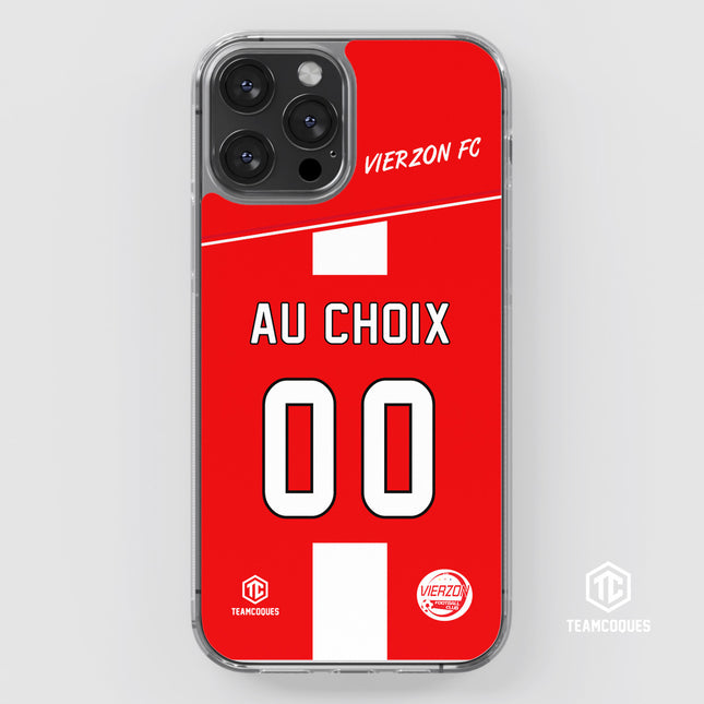 Coque amateur foot VIERZON FC personnalisable - TEAMCOQUES
