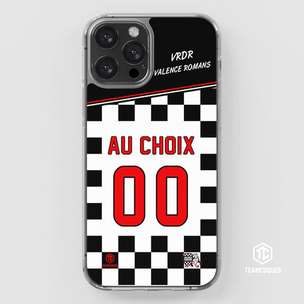 Coque amateur rugby VRDR VALENCE ROMANS DROME RUGBY personnalisable - TEAMCOQUES