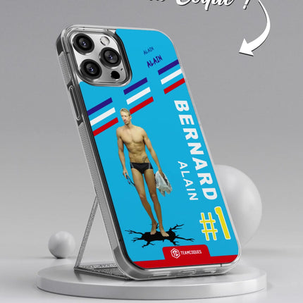 Vidéo Coque joueur ALAIN BERNARD NATATION JO - TEAMCOQUES