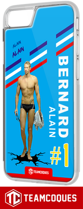 Coque joueur ALAIN BERNARD NATATION JO - TEAMCOQUES