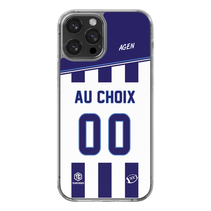 Coque rugby AGEN personnalisable - TEAMCOQUES