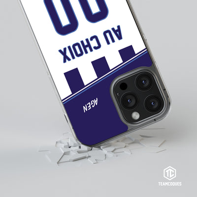 Coque rugby AGEN personnalisable - TEAMCOQUES