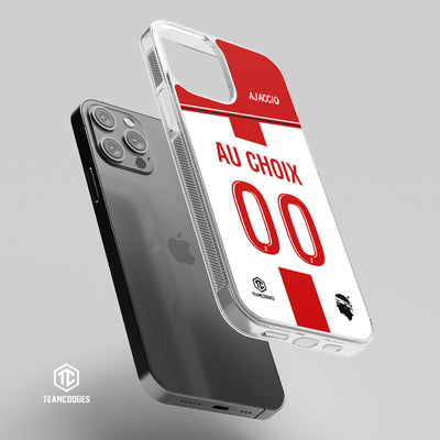 Coque foot AJACCIO ACA personnalisable - TEAMCOQUES