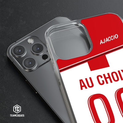 Coque foot AJACCIO ACA personnalisable - TEAMCOQUES