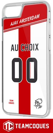 Coque foot AJAX AMSTERDAM - flocage 100% personnalisable - iPhone smartphone - TEAMCOQUES