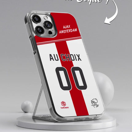 Vidéo Coque foot AJAX AMSTERDAM personnalisable - TEAMCOQUES