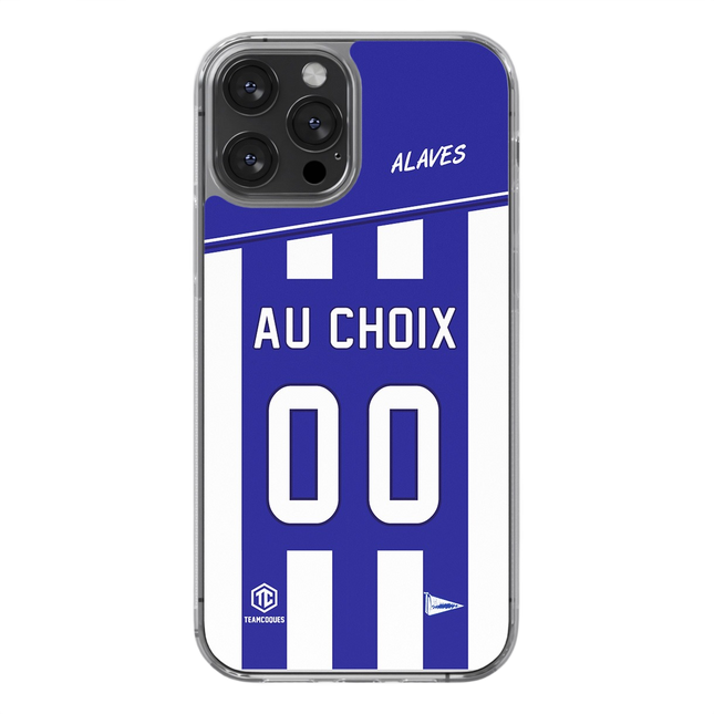 Coque foot ALAVES personnalisable - TEAMCOQUES