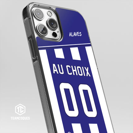 Coque foot ALAVES personnalisable - TEAMCOQUES
