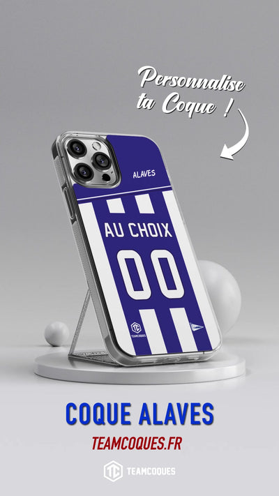 Vidéo Coque foot ALAVES personnalisable - TEAMCOQUES