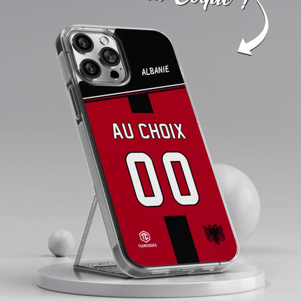 Vidéo Coque foot ALBANIE personnalisable - TEAMCOQUES