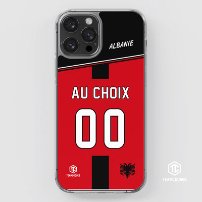 Coque foot ALBANIE personnalisable - TEAMCOQUES