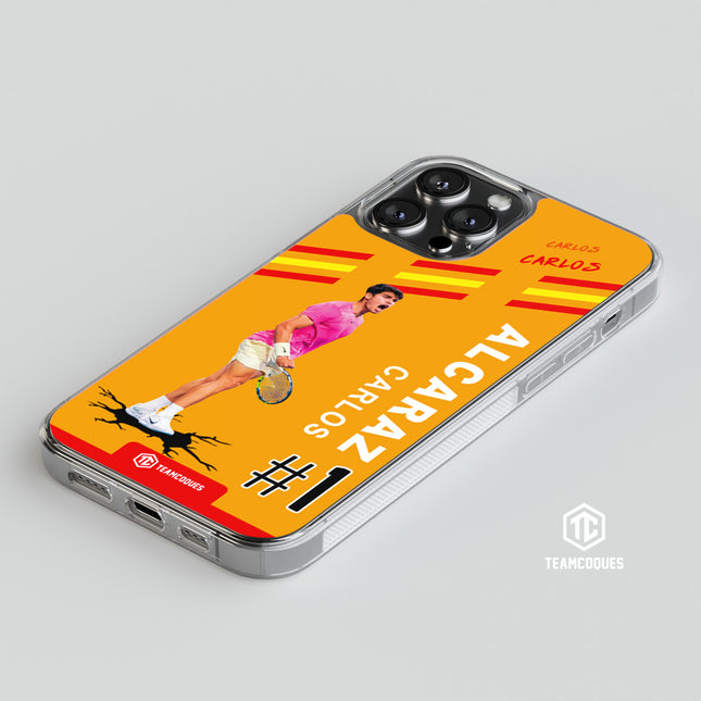 Coque joueur CARLOS ALCARAZ TENNIS - TEAMCOQUES