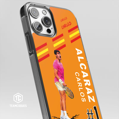 Coque joueur CARLOS ALCARAZ TENNIS - TEAMCOQUES