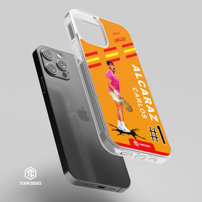 Coque joueur CARLOS ALCARAZ TENNIS - TEAMCOQUES