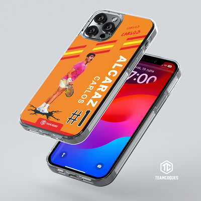 Coque joueur CARLOS ALCARAZ TENNIS - TEAMCOQUES