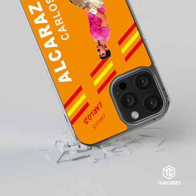 Coque joueur CARLOS ALCARAZ TENNIS - TEAMCOQUES